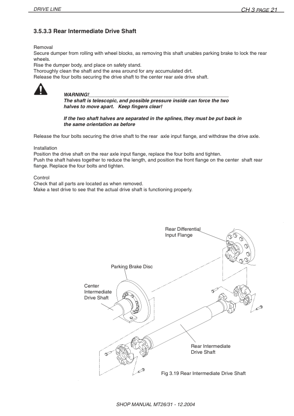 Doosan MT26 MT31 Dump Truck Workshop Manual - Image 14