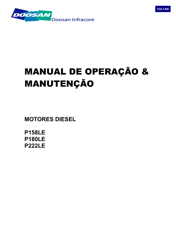 Doosan P158 P180 DP222LE Engine Operation Manual - Image 2