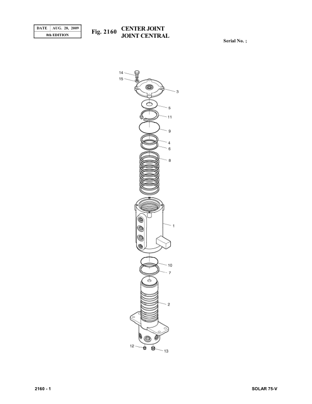 Doosan S75-V Wheel Loader Parts Catalog 1001 and Up - Image 6