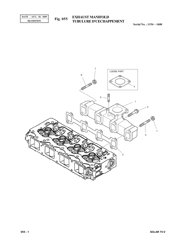 Doosan S75-V Wheel Loader Parts Catalog 1001 and Up - Image 11