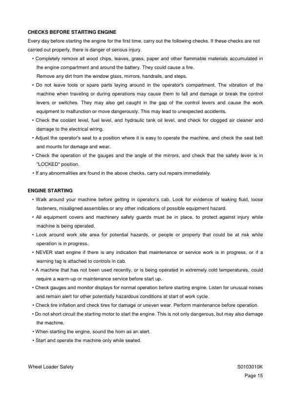Doosan SD200 Wheel Loader Workshop Manual 1001 and Up Tier II - Image 8