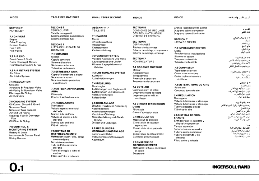 INGERSOLL-RAND P75 W-LO Compresor Operation and Manitenance Manual Parts Catalog 800001-800200 - Image 5