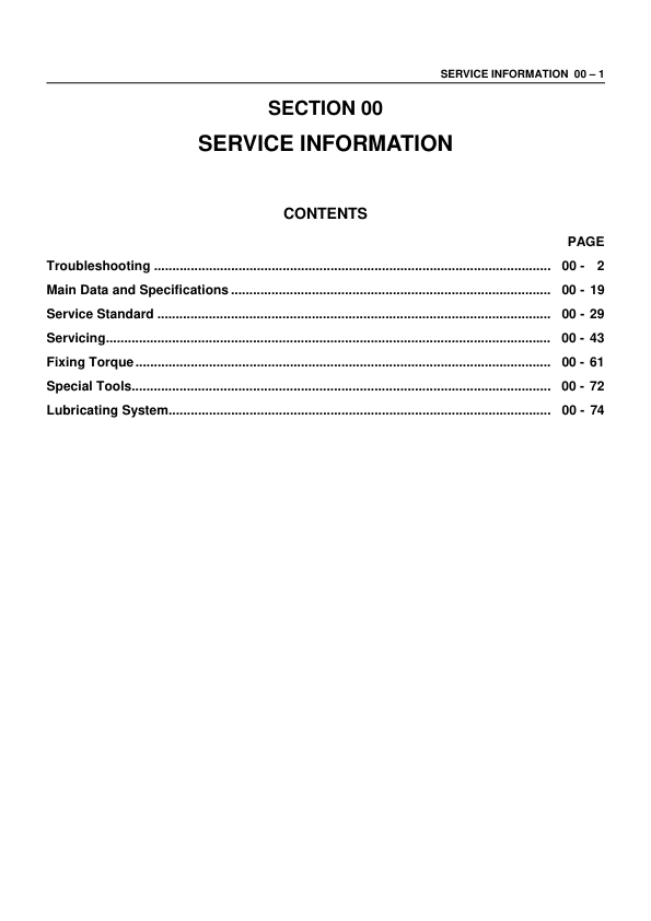 Isuzu NHR NKR NPR 4H Series Engine Workshop Manual - Image 5