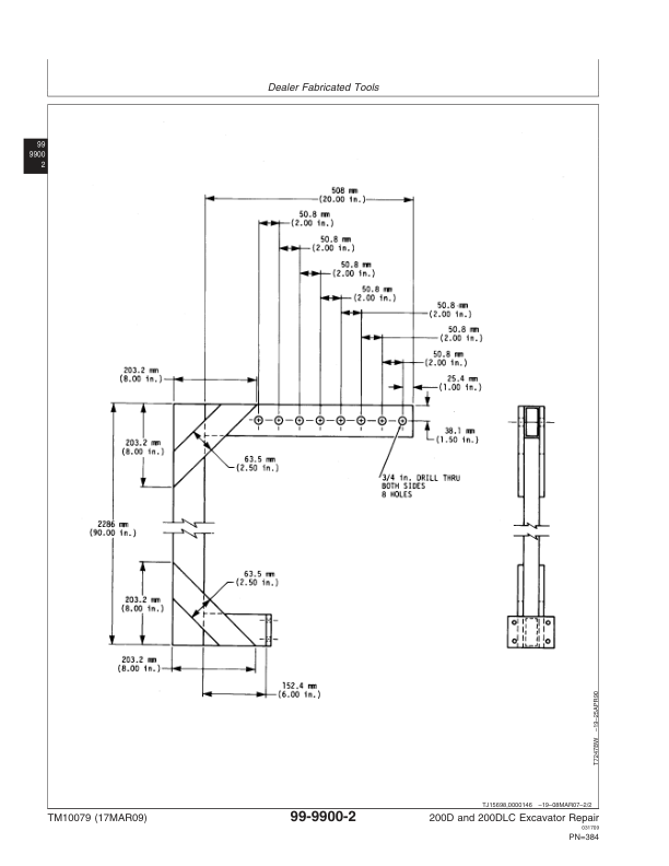 John Deere 200D 200DLC Excavator Repair Technical Manual - Image 10