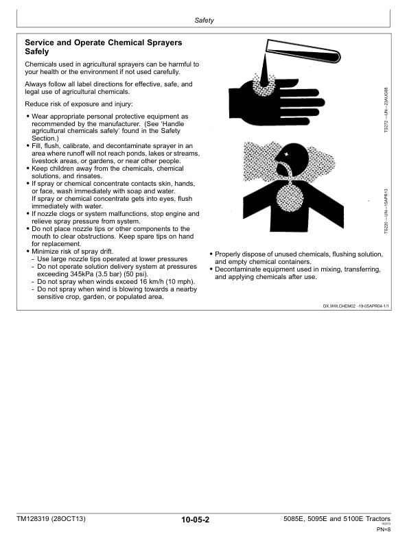 John Deere 5085E 5095E 5100E Tractors Repair Technical Manual - Image 8