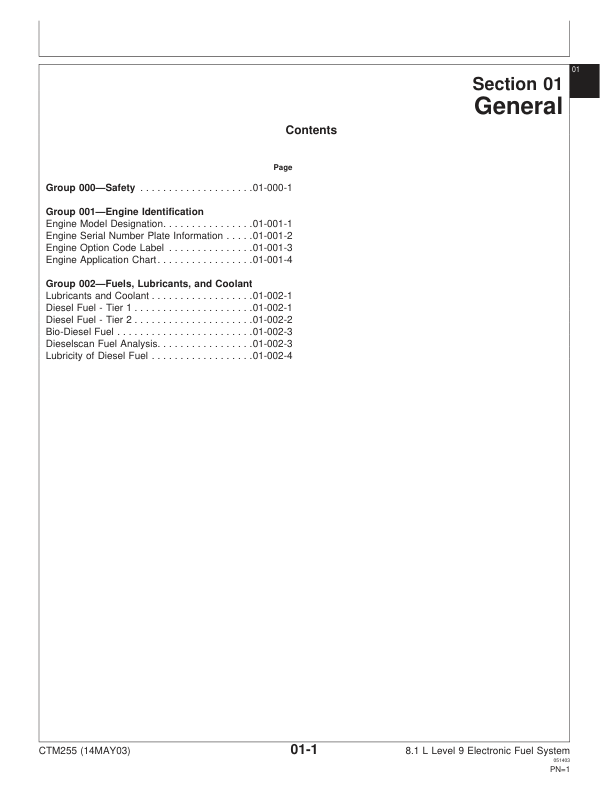 John Deere PowerTech 8.1L Diesel Engines Level 9 Electronic Fuel System Technical Manual - Image 5