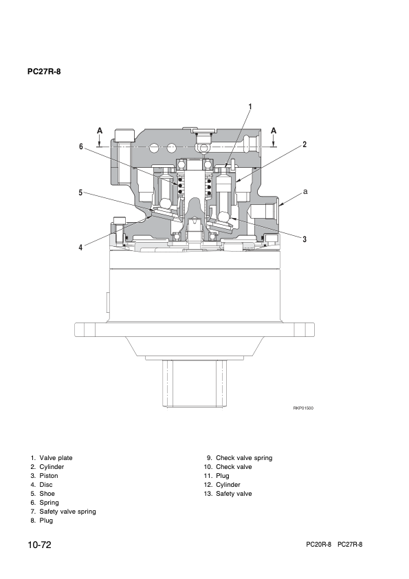 Komatsu PC20R-8 PC27R-8 Excavators Workshop Manual - Image 11
