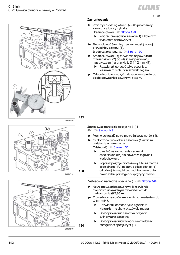 Mercedes Benz OM906LA OM926LA Engine Repair Manual PL - Image 8
