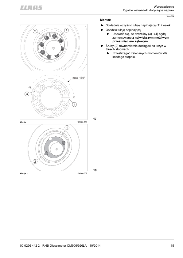 Mercedes Benz OM906LA OM926LA Engine Repair Manual PL - Image 7