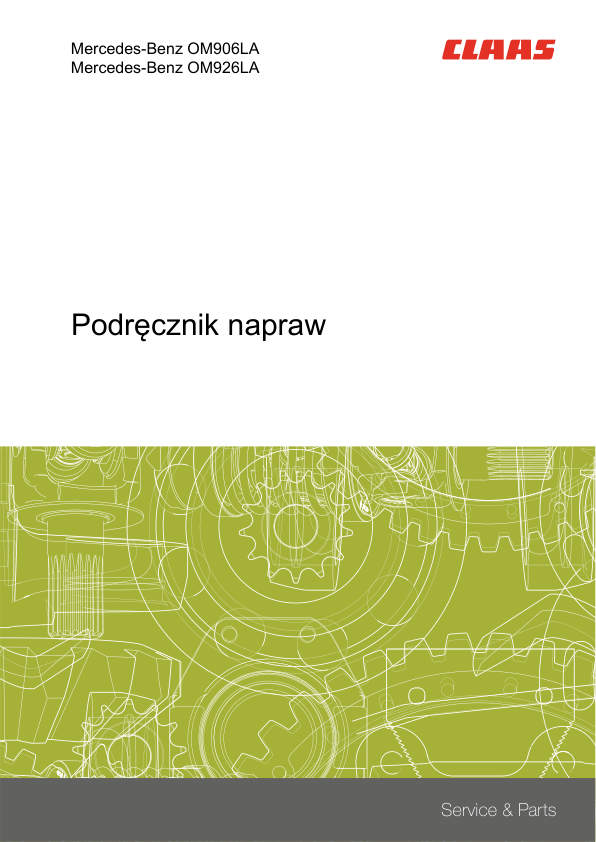 Mercedes Benz OM906LA OM926LA Engine Repair Manual PL - Image 2