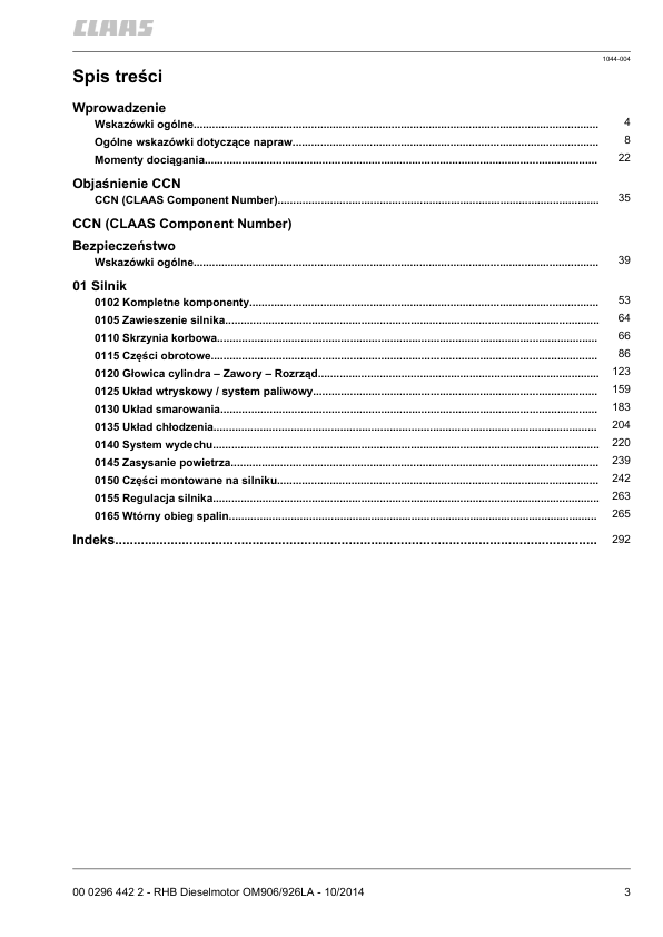Mercedes Benz OM906LA OM926LA Engine Repair Manual PL - Image 3