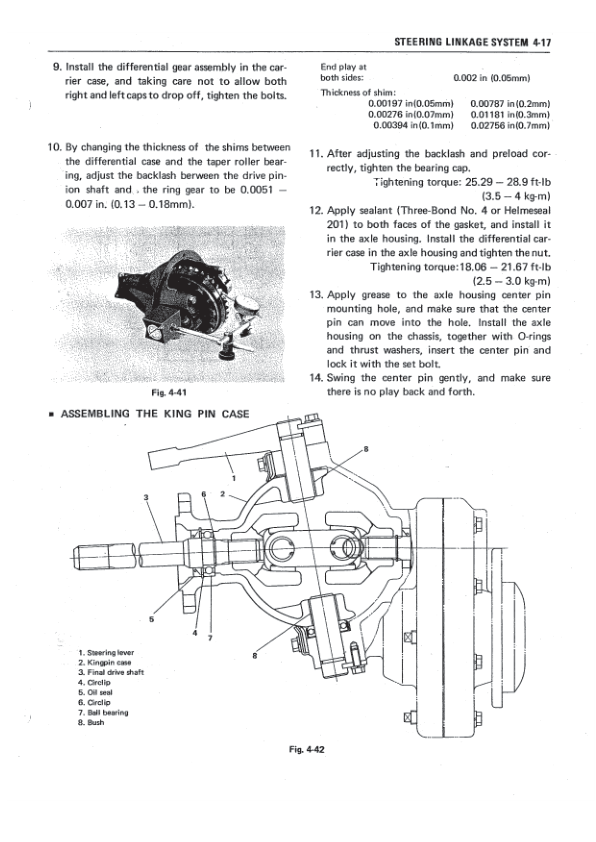 Mitsubishi K4D Engine Repair Manual - Image 8
