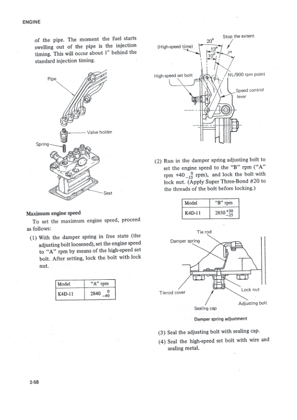 Mitsubishi K4D Engine Repair Manual - Image 12
