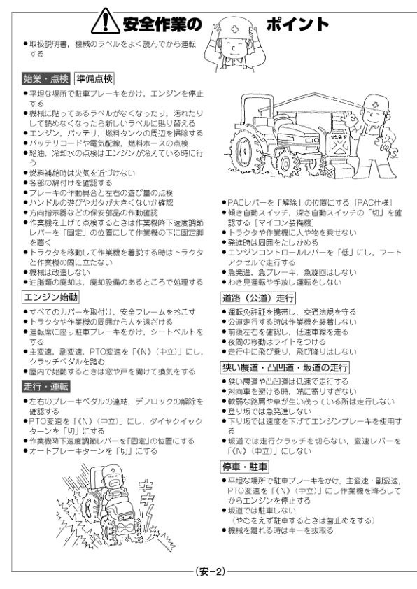 Mitsubishi MT161 MT161S MT181 MT201 MT221 MT241 MT241S MTZ200 MTZ18 MTZ20 MTZ21 MTZ23 Tractors Operators Manual - Image 9