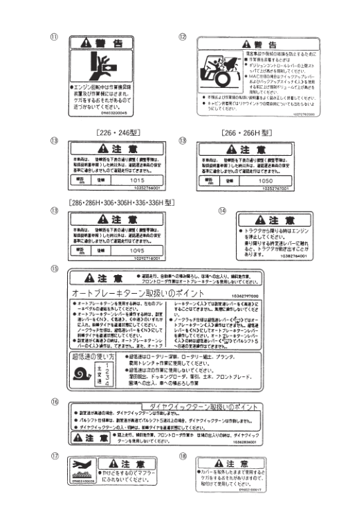 Mitsubishi MT226 MT246 MT266 MT266H MT286 MT286H MT306 MT306H MT336 MT336H Tractors Operators Manual - Image 7