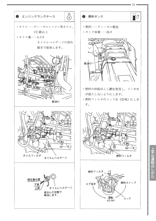 Mitsubishi MT226 MT246 MT266 MT266H MT286 MT286H MT306 MT306H MT336 MT336H Tractors Operators Manual - Image 13