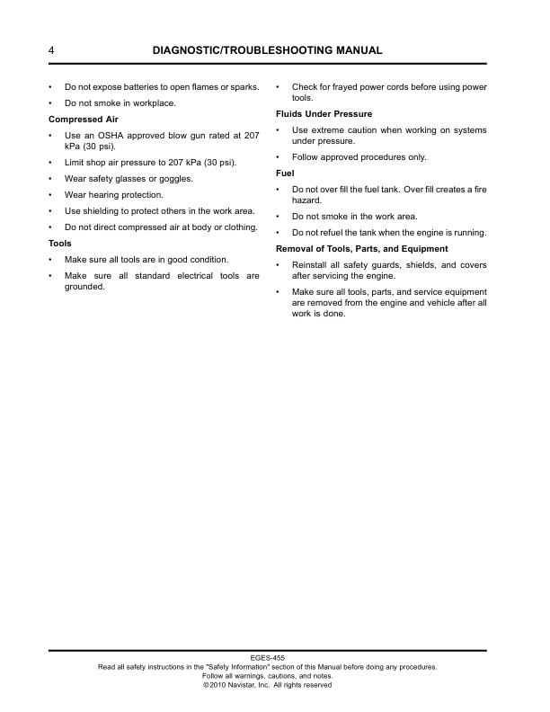 Navistar MaxxForce DT9 DT10 2010 Diagnostic Service Manual - Image 7