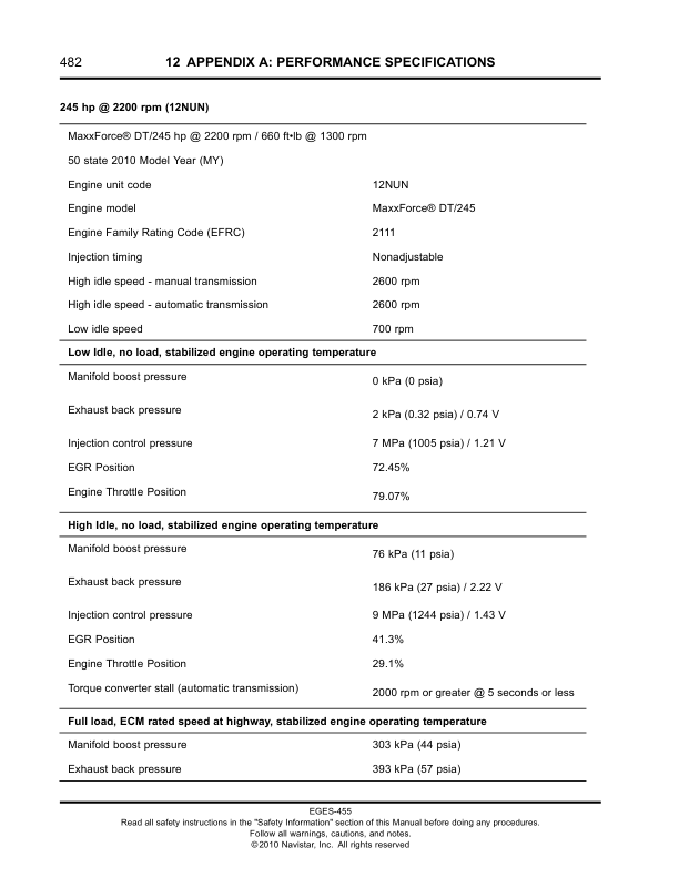 Navistar MaxxForce DT9 DT10 2010 Diagnostic Service Manual - Image 11