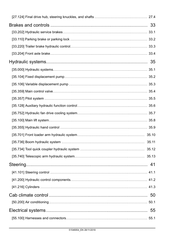 New Holland Farmlift 633 636 737 742 935 Stage IV Telescopic Handler Service Manual - Image 6
