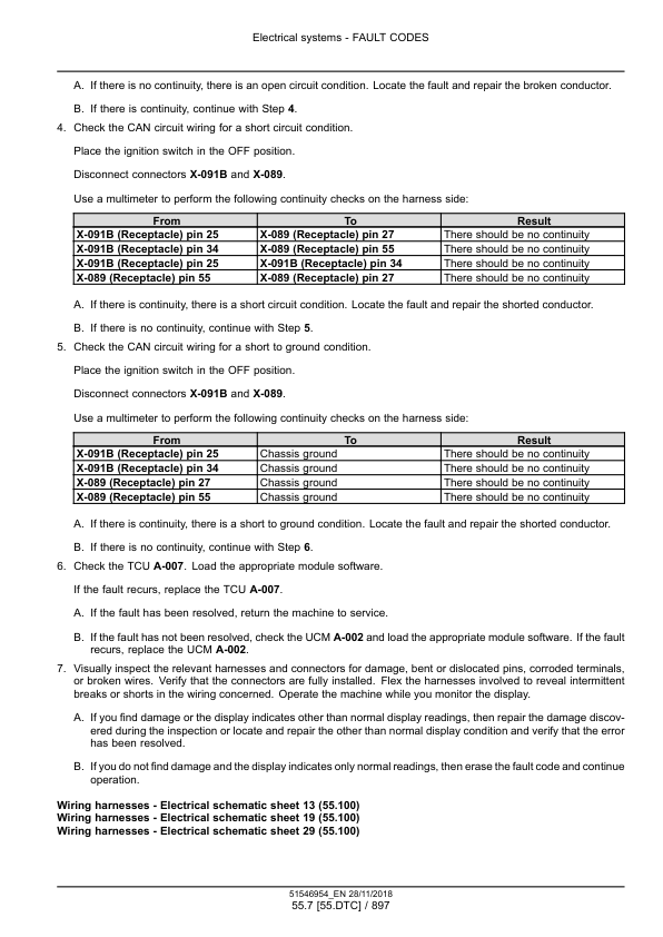 New Holland Farmlift 633 636 737 742 935 Stage IV Telescopic Handler Service Manual - Image 12