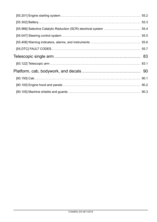 New Holland Farmlift 633 636 737 742 935 Stage IV Telescopic Handler Service Manual - Image 7