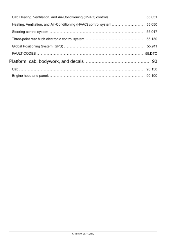 New Holland T6.120 T6.140 T6.150 T6.155 T6.160 T6.165 T6.176 Tractors Service Manual - Image 8