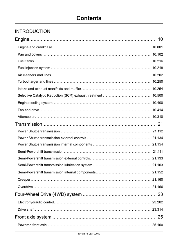 New Holland T6.120 T6.140 T6.150 T6.155 T6.160 T6.165 T6.176 Tractors Service Manual - Image 5