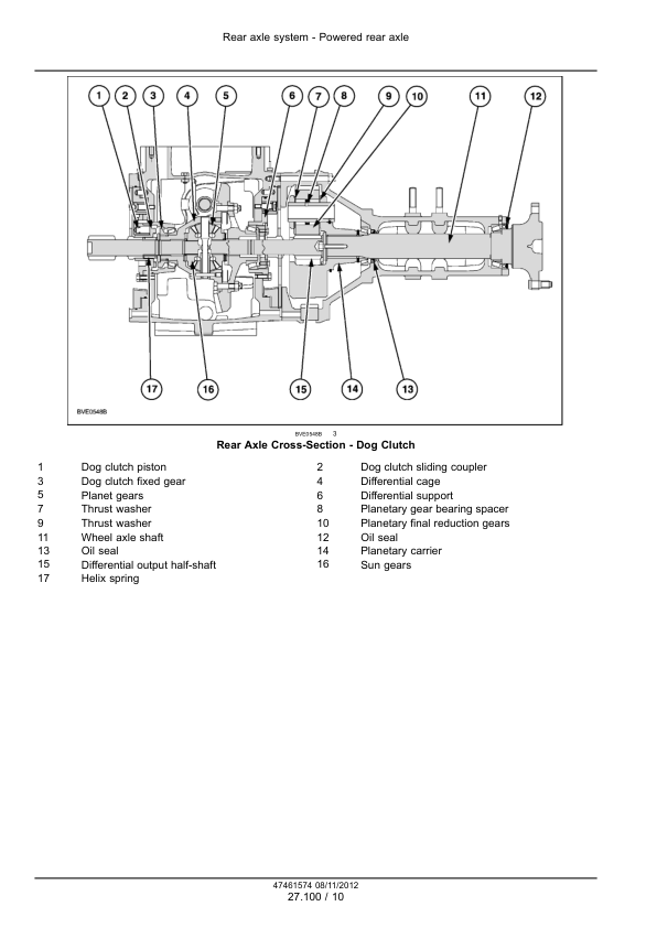New Holland T6.120 T6.140 T6.150 T6.155 T6.160 T6.165 T6.176 Tractors Service Manual - Image 13