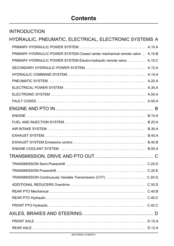 New Holland T7.170 T7.185 T7.200 T7.210 Auto Command Tractors Service Manual - Image 4