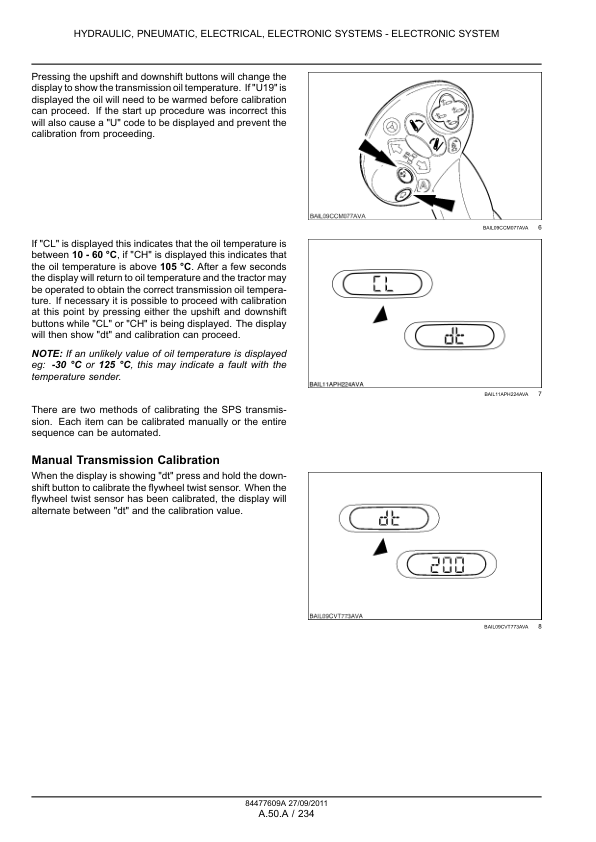 New Holland T7.170 T7.185 T7.200 T7.210 Auto Command Tractors Service Manual - Image 7