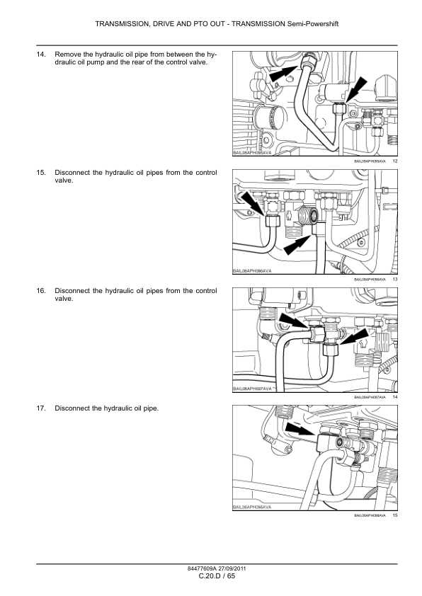 New Holland T7.170 T7.185 T7.200 T7.210 Auto Command Tractors Service Manual - Image 9