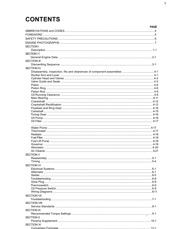 Perkins 100 Series 103-06 103-09 103-10 M25 M30 Engines Workshop Manual - Image 3
