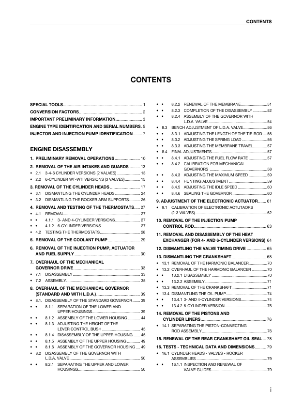 Same Deutz-Fahr 1000 Series Water Cooled Engines Workshop Manual - Image 4