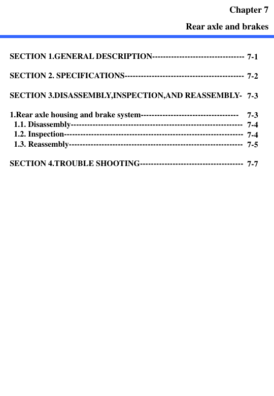 TYM T25NH Tractor Workshop Manual - Image 10
