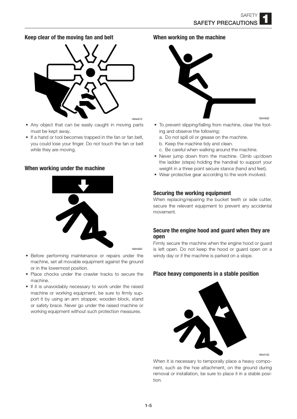Takeuchi TB250 Compact Excavator Workshop Manual - Image 7