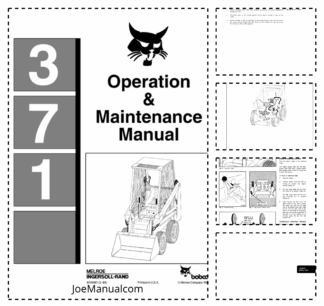 Bobcat 371 Skidsteer Loader Operation and Maintenance Manual