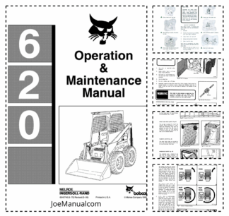 Bobcat 620 Skidsteer Loader Operation and Maintenance Manual