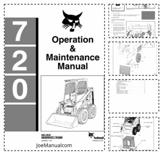 Bobcat 720 Skidsteer Loader Operation and Maintenance Manual