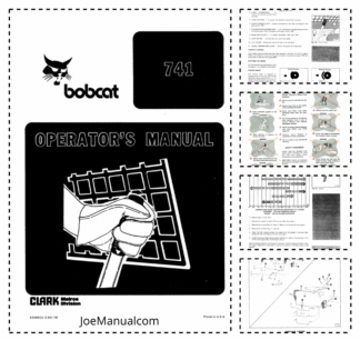 Bobcat 741 Skidsteer Loader Operation and Maintenance Manual