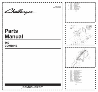 Challenger 660 Combine Parts Catalog