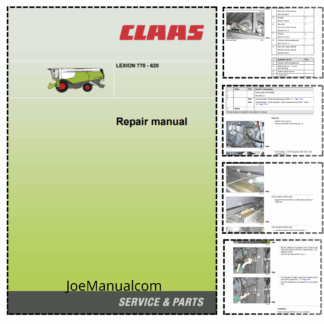 Claas Lexion 770 760 750 740 670 660 650 640 630 620 Repair Service Manual