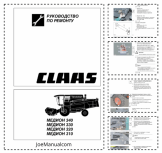 Claas Medion 310 320 330 340 Combine Repair Manual