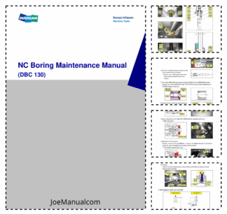 Doosan DBC130 CNC Machine Mechanical Repair Manual