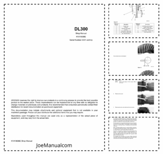 Doosan DL300 Wheel Loader Workshop Manual 5001 and Up