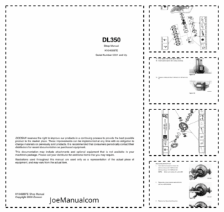 Doosan DL350 Wheel Loader Workshop Manual 5001 and Up