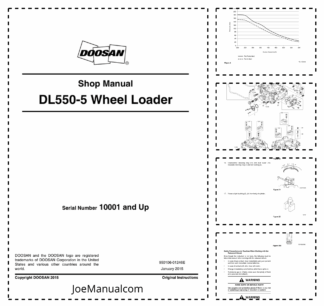 Doosan DL550-5 Wheel Loader Workshop Manual 10001 and Up