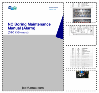 Doosan Generator DBC130 Alarms Operation and Maintenance Manual