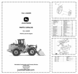 John Deere 724J Loader Parts Catalog