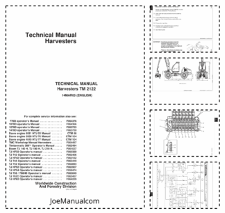 John Deere Harvesters TM2122 Technical Manual