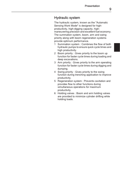 Volvo EC200D Excavator Operators Manual SN 240001-310000 - Image 8